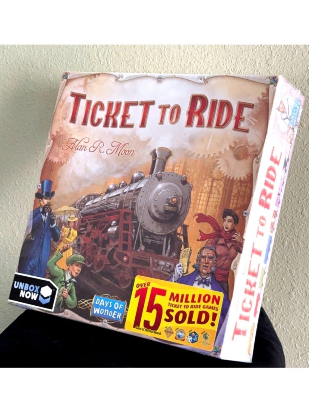 NIB Ticket to Ride game by Alan R. Moon, new in box board‎ game complete